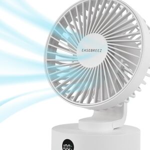 Easebreez Smart White Desk Fan